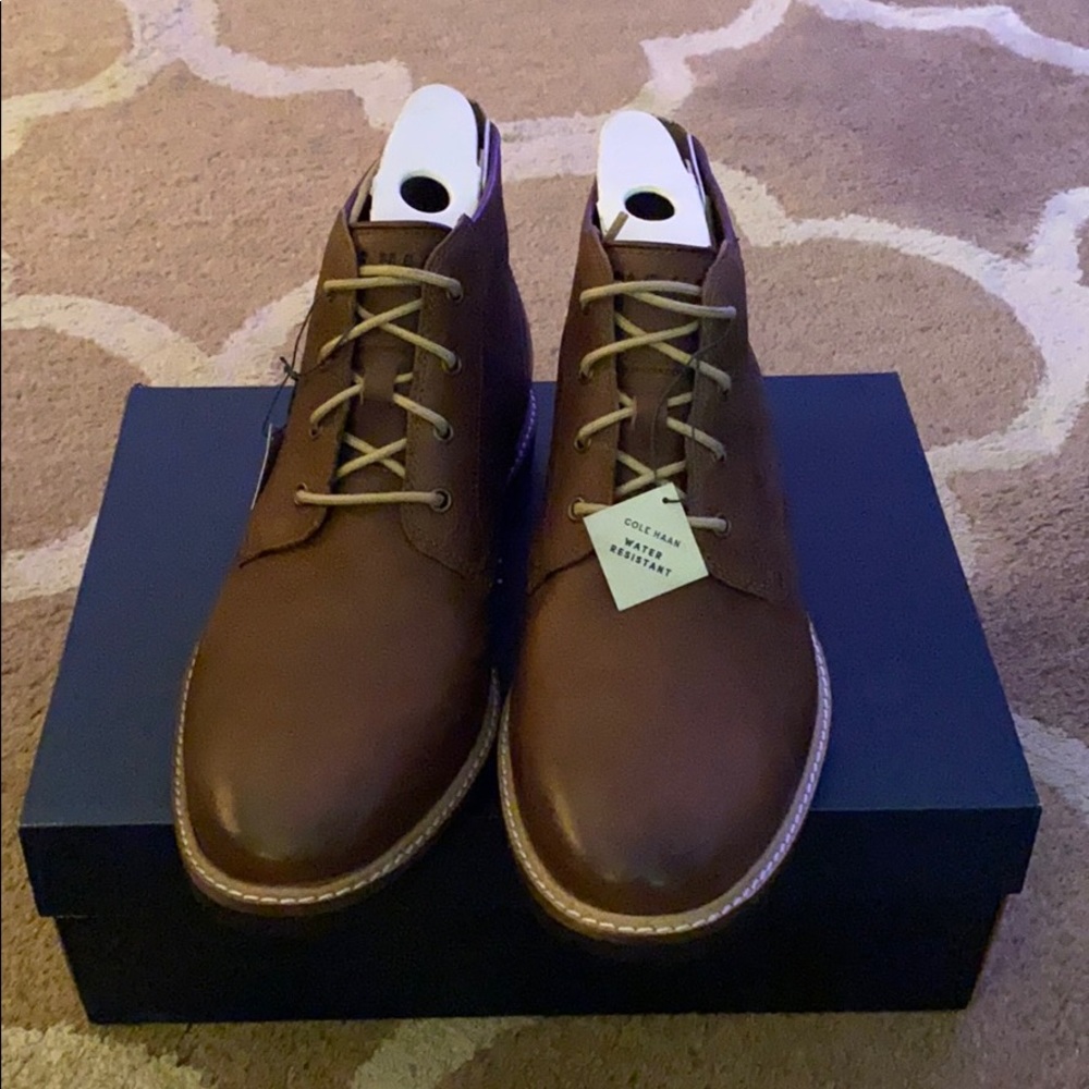 Brand New Cole Haan Nathan Chukka Boots